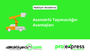 Asansörlü Taşımacılığın Avantajları